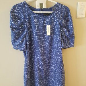 Banana republic blue summer dress